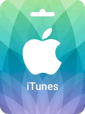 An official iTunes gift card for the US region